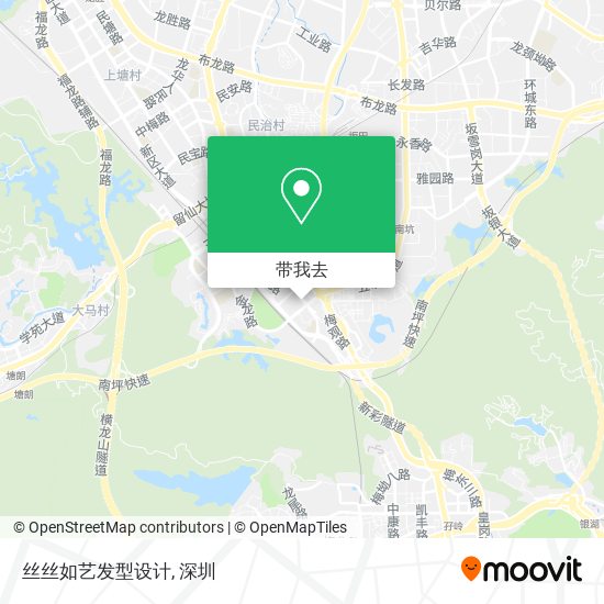丝丝如艺发型设计地图