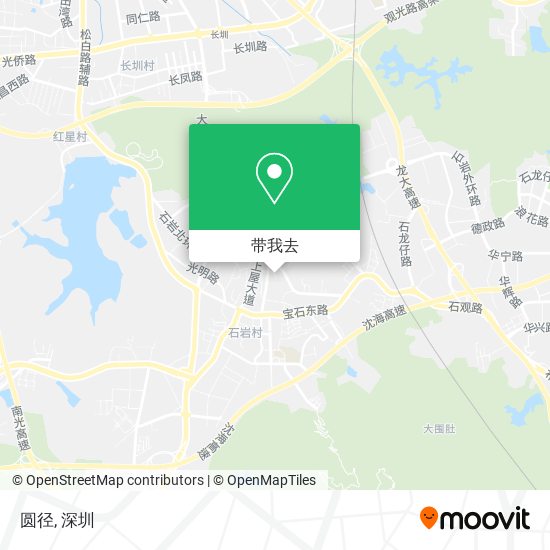 圆径地图