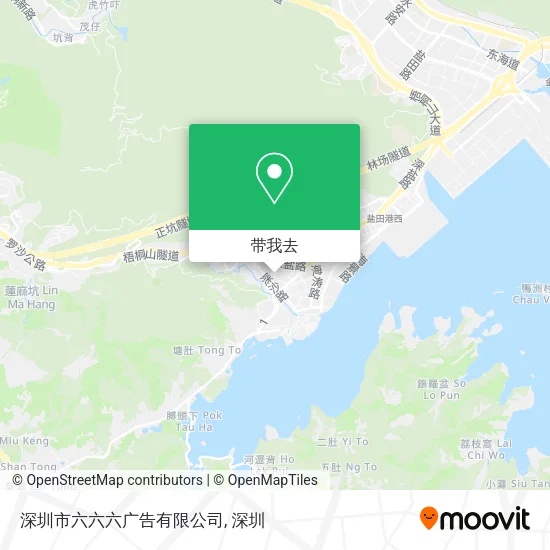 深圳市六六六广告有限公司地图