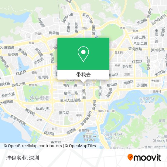 沣锦实业地图