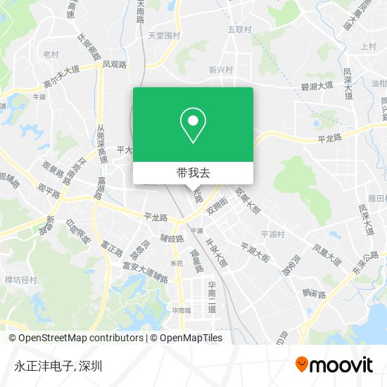 永正沣电子地图