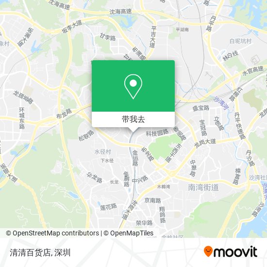 清清百货店地图