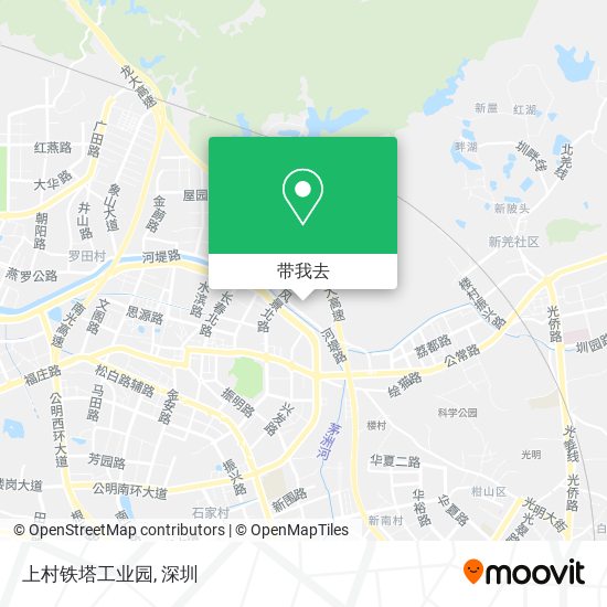 上村铁塔工业园地图