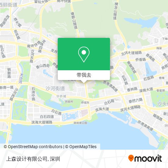 上森设计有限公司地图