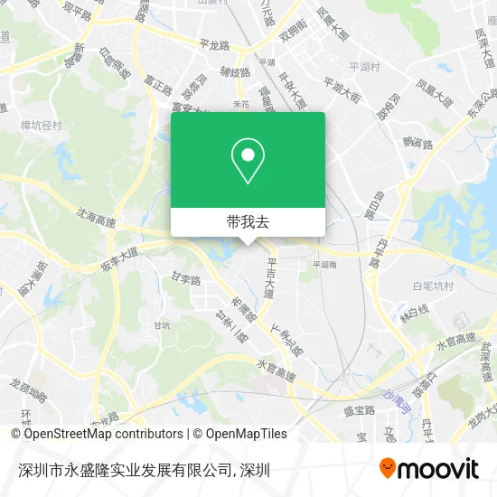 深圳市永盛隆实业发展有限公司地图