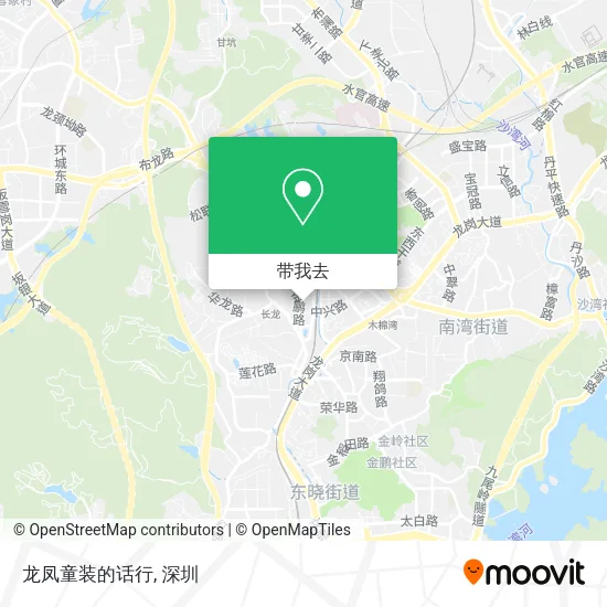 龙凤童装的话行地图