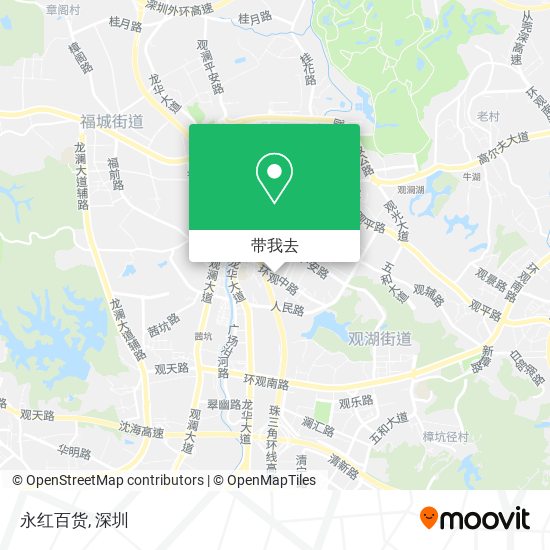 永红百货地图