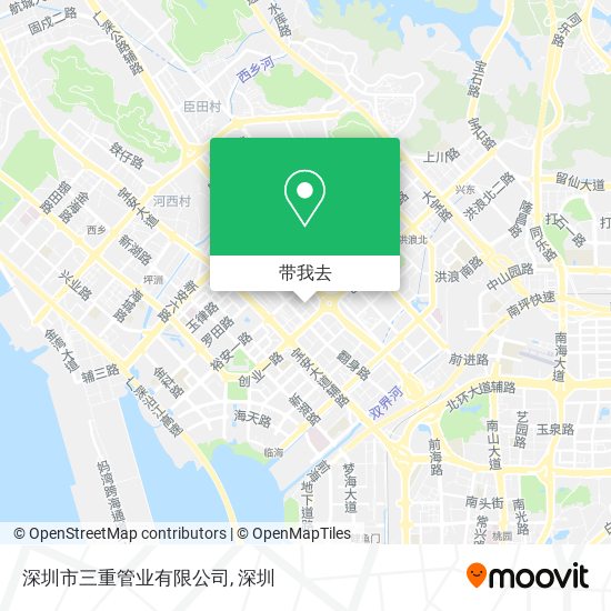 深圳市三重管业有限公司地图