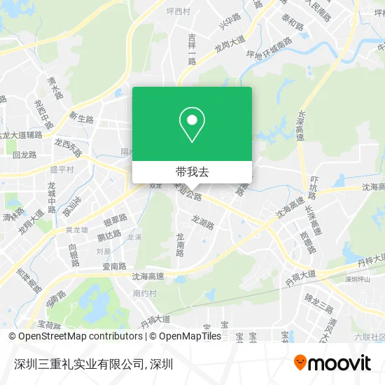 深圳三重礼实业有限公司地图