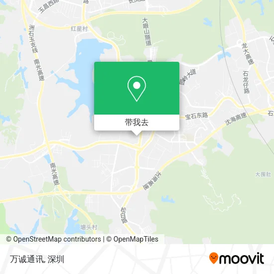 万诚通讯地图