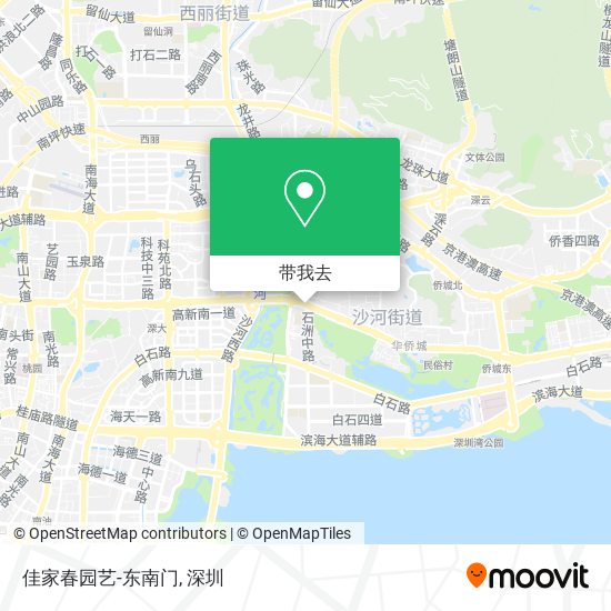 佳家春园艺-东南门地图