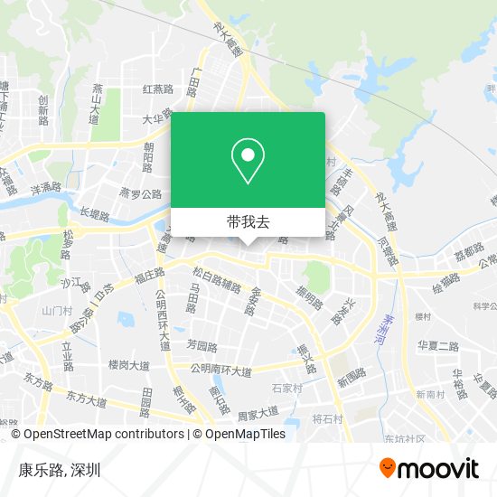康乐路地图