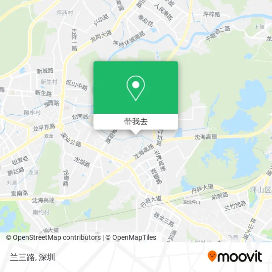 兰三路地图