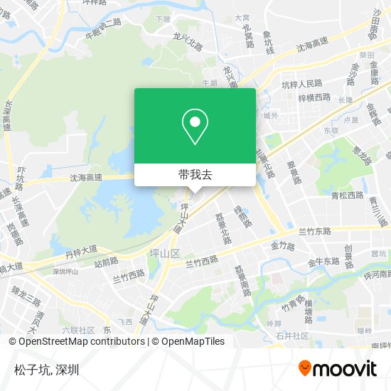 松子坑地图
