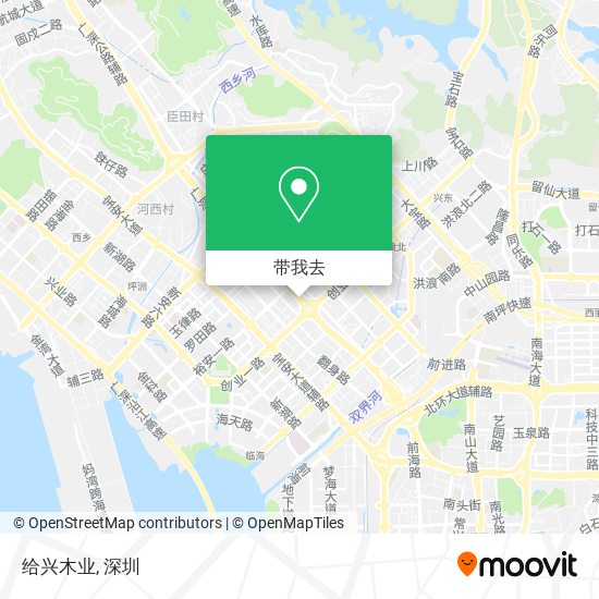 给兴木业地图