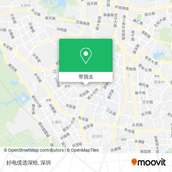 好电缆选深给地图