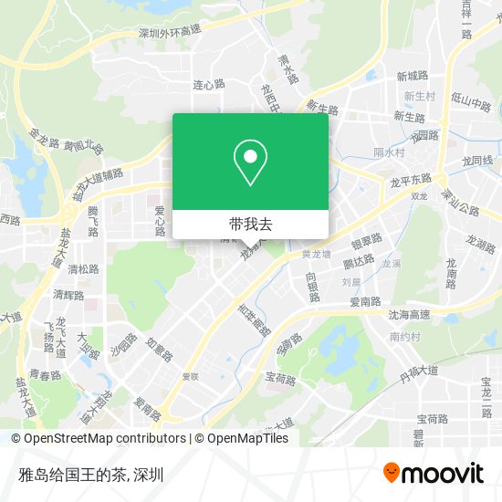 雅岛给国王的茶地图