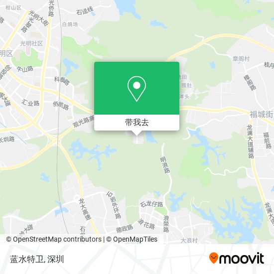 蓝水特卫地图