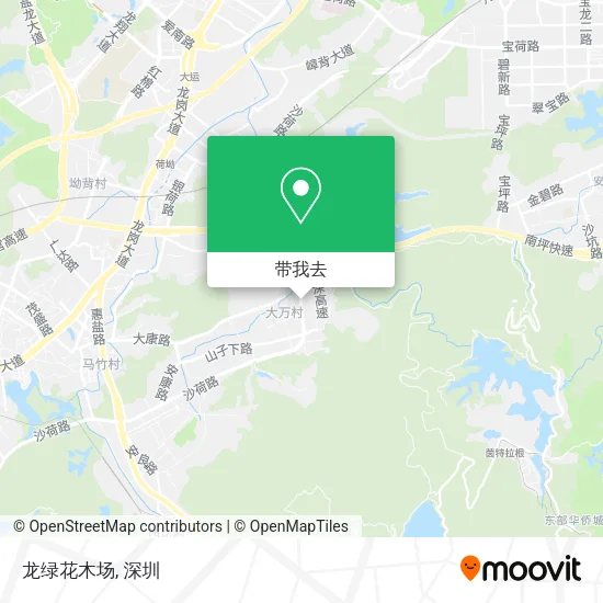 龙绿花木场地图