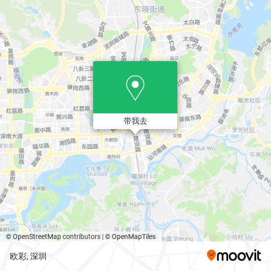 欧彩地图