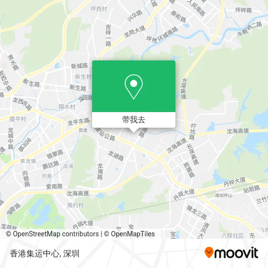 香港集运中心地图