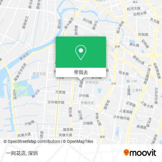 一间花店地图