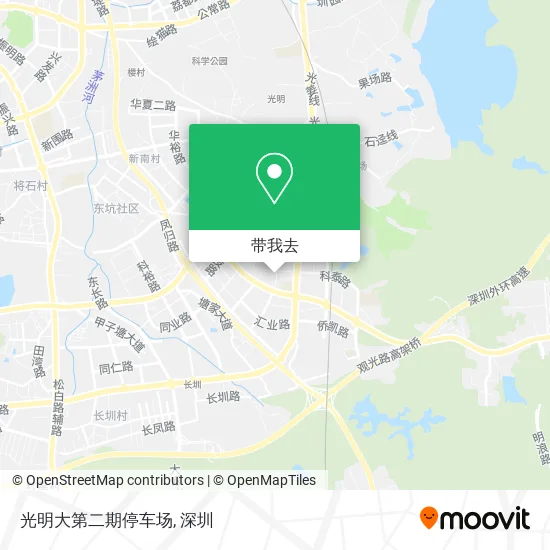 光明大第二期停车场地图