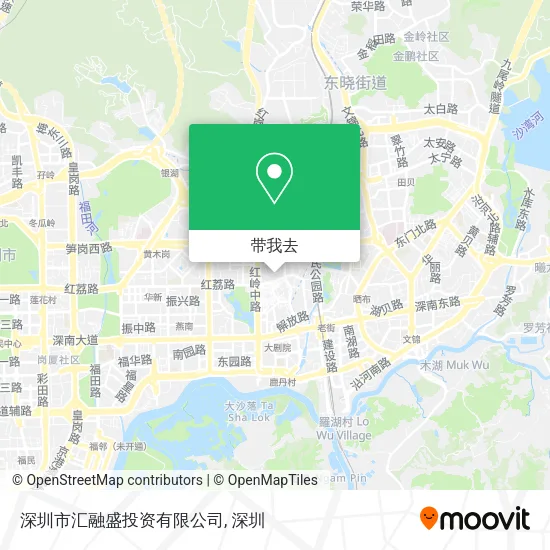深圳市汇融盛投资有限公司地图