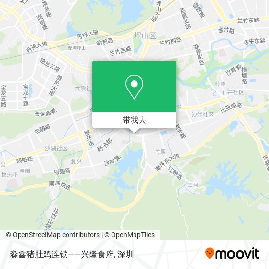 淼鑫猪肚鸡连锁——兴隆食府地图