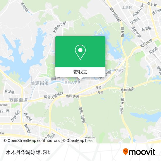 水木丹华游泳馆地图