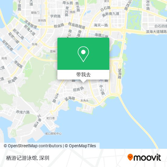 栖游记游泳馆地图