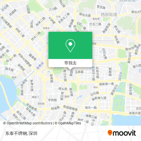 东泰不绣钢地图