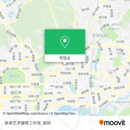 新星艺术微喷工作室地图