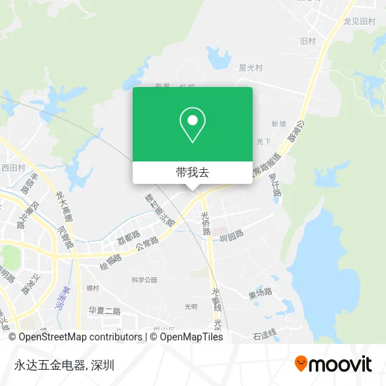 永达五金电器地图