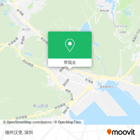 德州汉堡地图