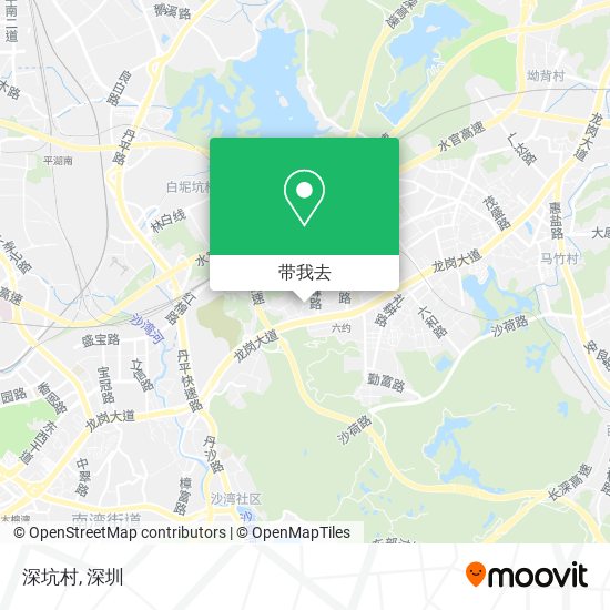 深坑村地图