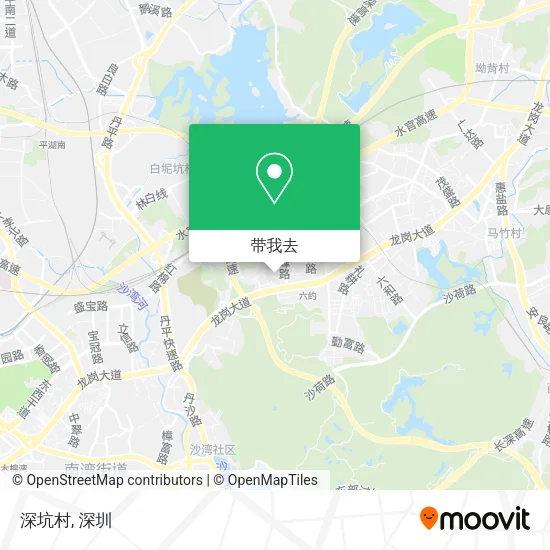 深坑村地图