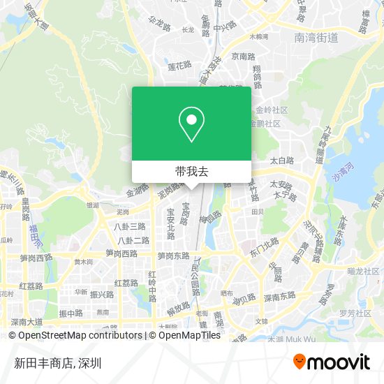新田丰商店地图