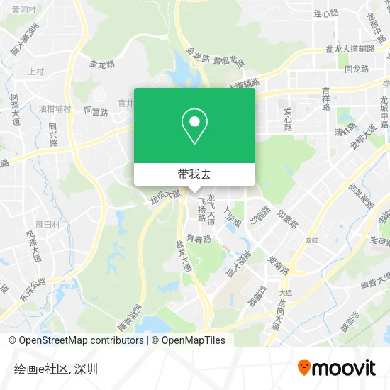 绘画e社区地图