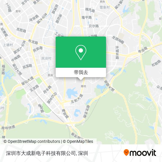 深圳市大成新电子科技有限公司地图