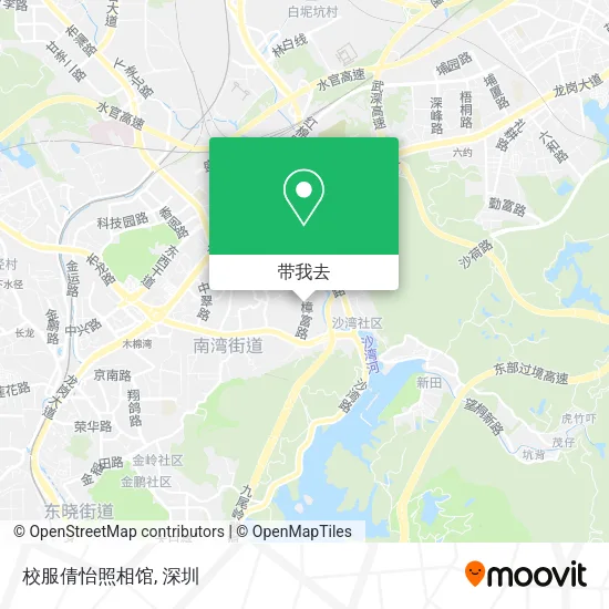 校服倩怡照相馆地图