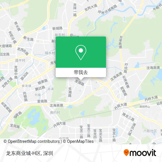 龙东商业城-H区地图