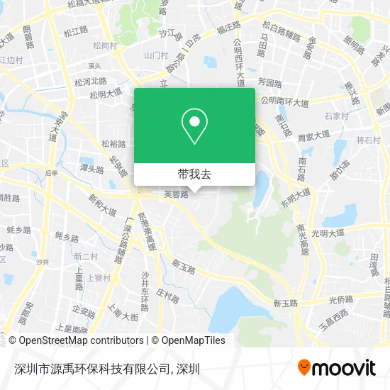 深圳市源禹环保科技有限公司地图