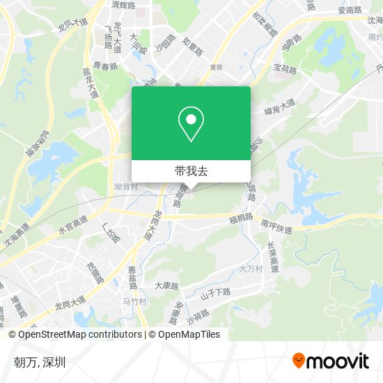朝万地图