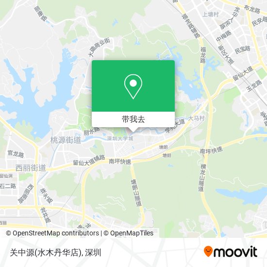 关中源(水木丹华店)地图