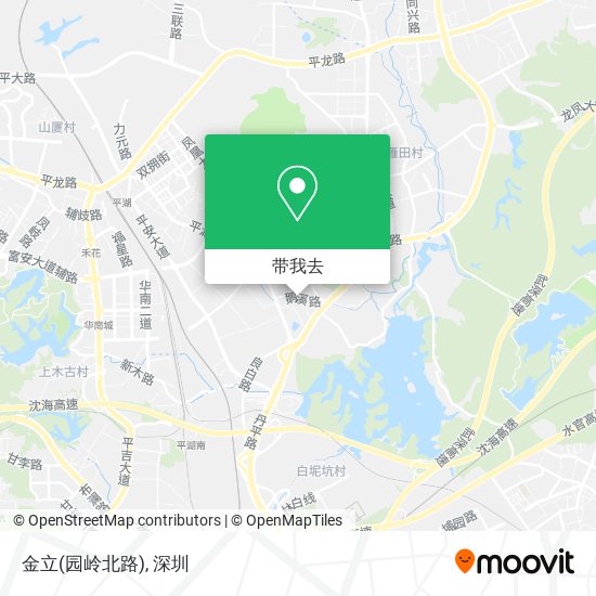 金立(园岭北路)地图