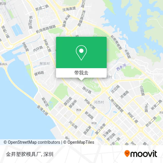 金昇塑胶模具厂地图
