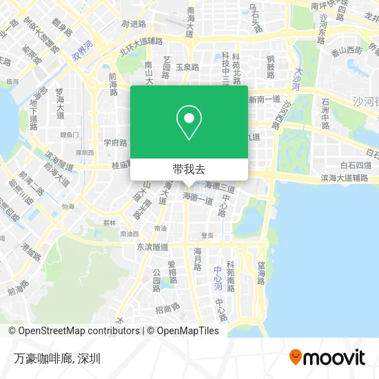 万豪咖啡廊地图