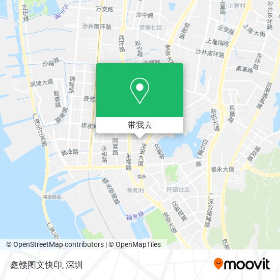 鑫赣图文快印地图