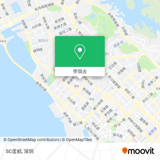 SC蛋糕地图